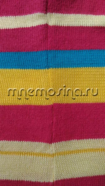 Сшиваем вязаную майку Сшиваем вязаную майку