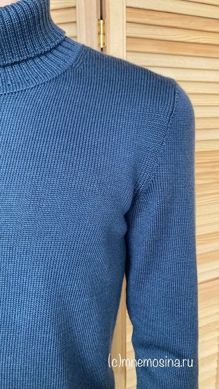 мужской свитер детали 