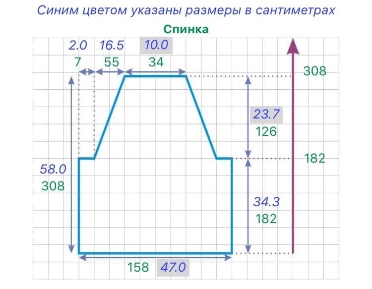 Переделка свитера реглан