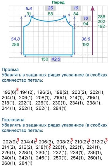 выкройка майки на бретельках