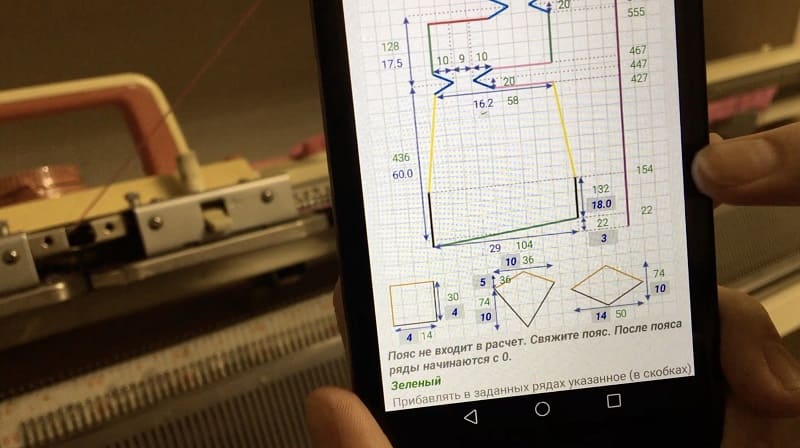 расчет выкройки колготок
