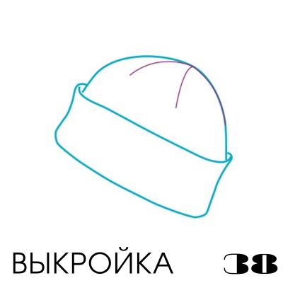 Расчет вязания. Выкройка 38 Шапка 5 клиньев, настройка выкройки 