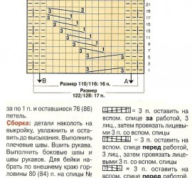 узор и схема для вязания