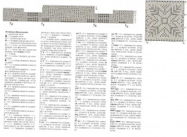 узор и схема для вязания