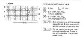 узор и схема для вязания