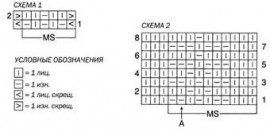 узор и схема для вязания