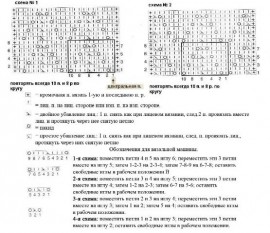 узор и схема для вязания