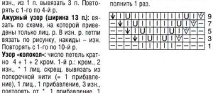 узор и схема для вязания